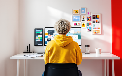 Modern Workspace Scene